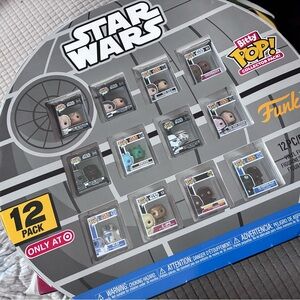 Funko Star Wars Bitty Pop! 12-Pack with Black and Gray